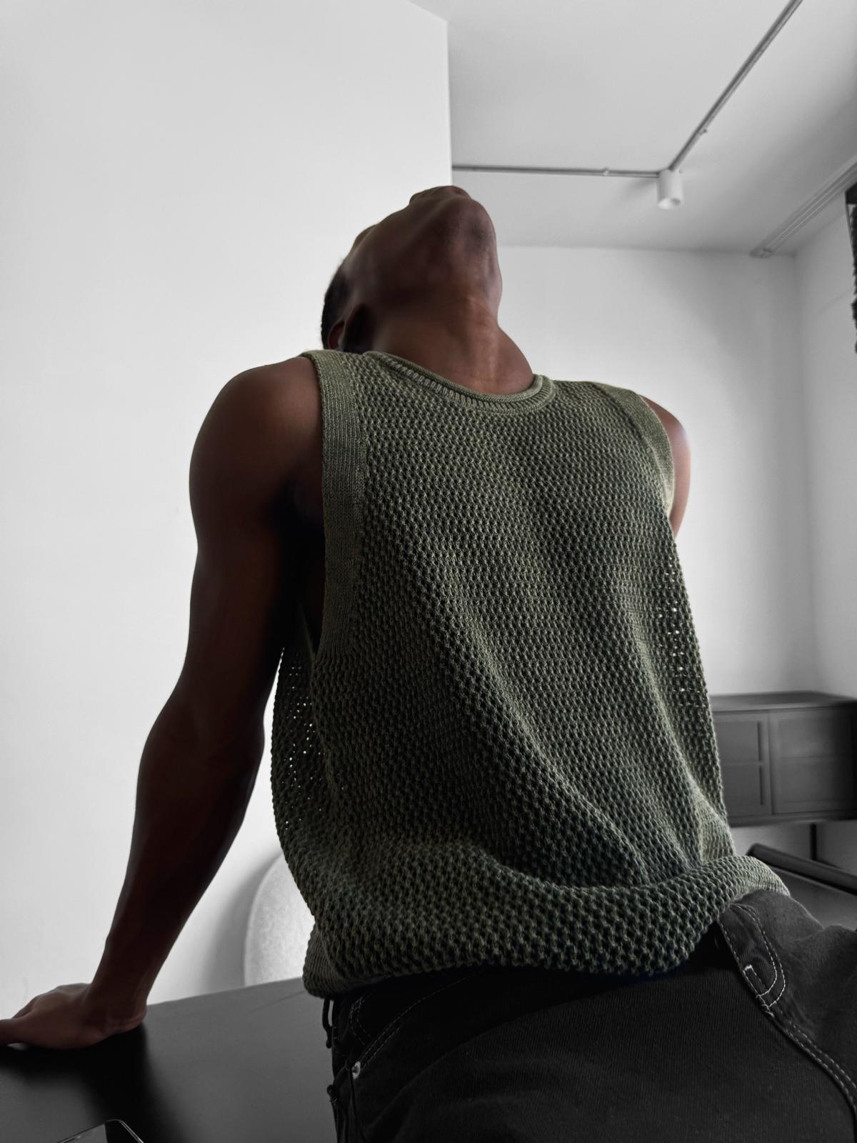 KNITTED TANK TOP