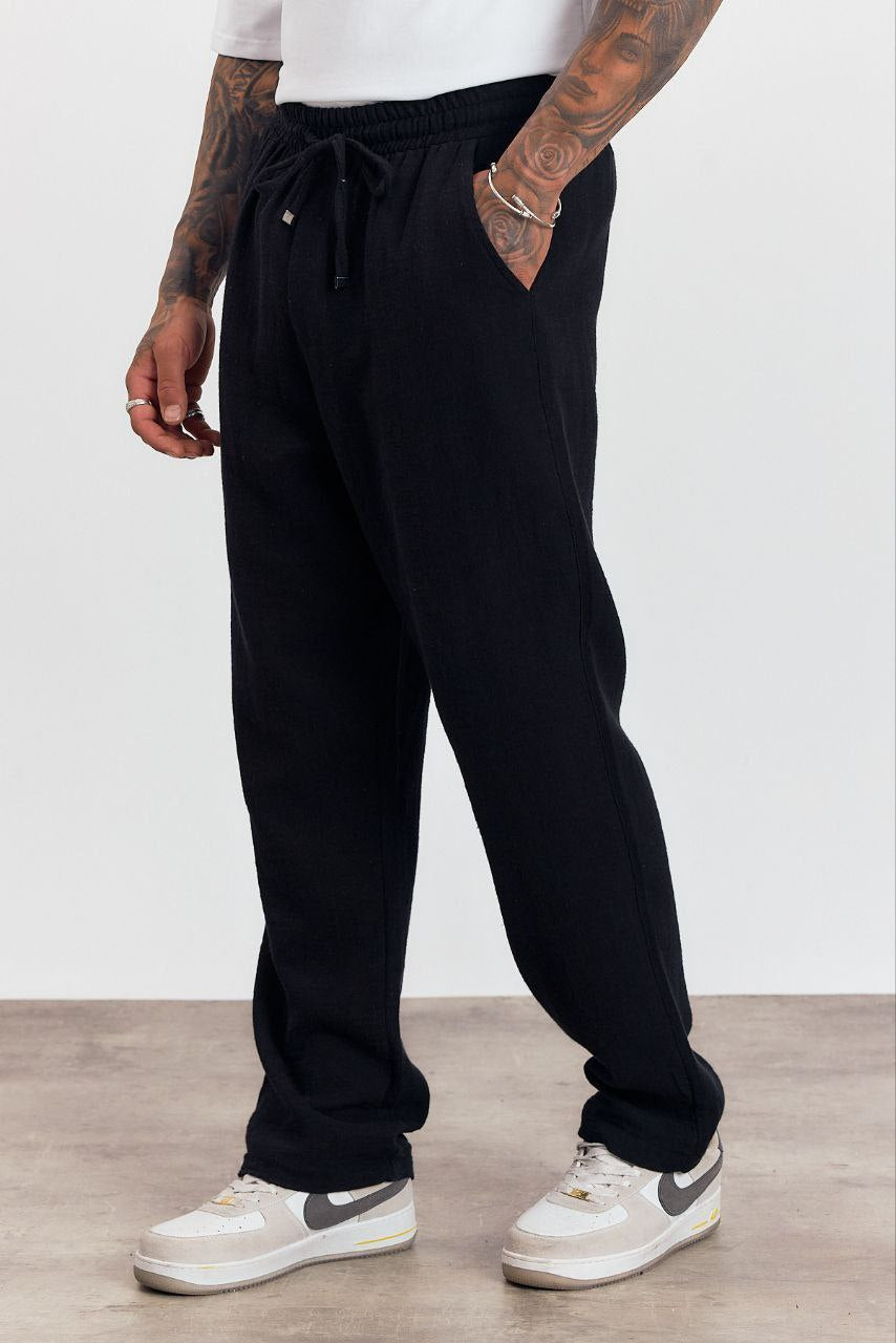RELAXED-FIT BLACK