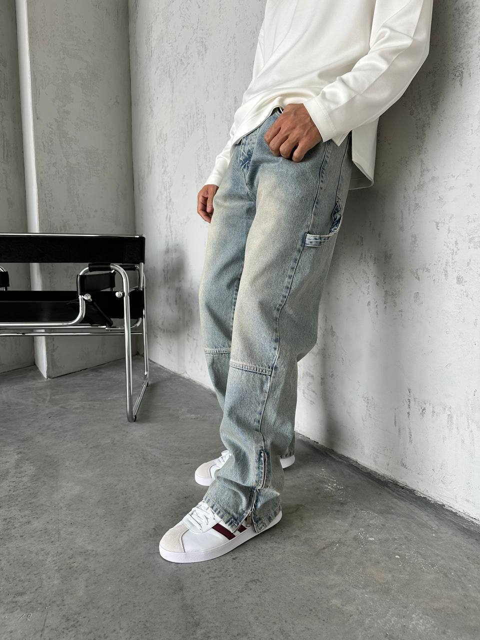 ZIP-UP ICE BLUE