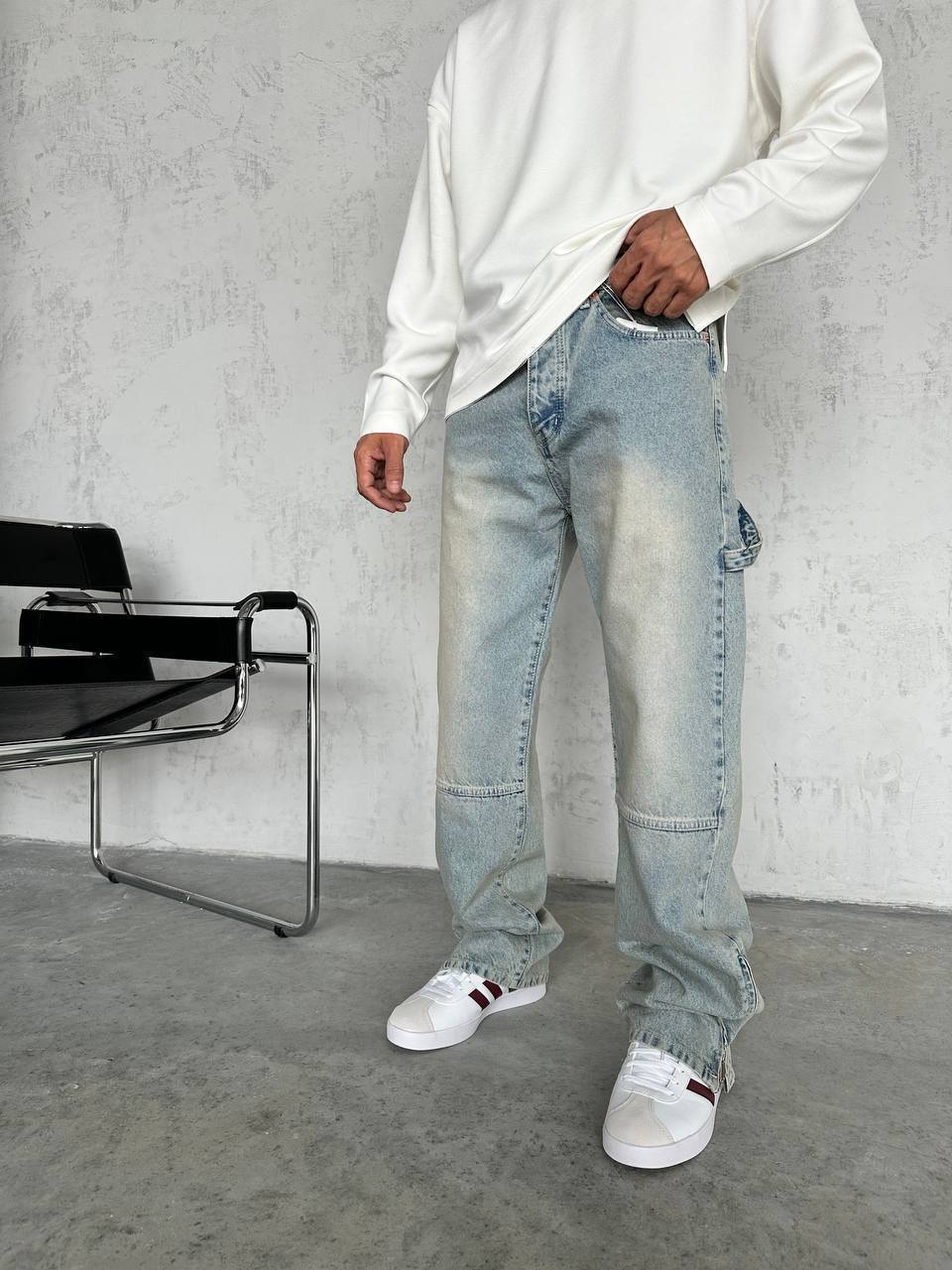 ZIP-UP ICE BLUE