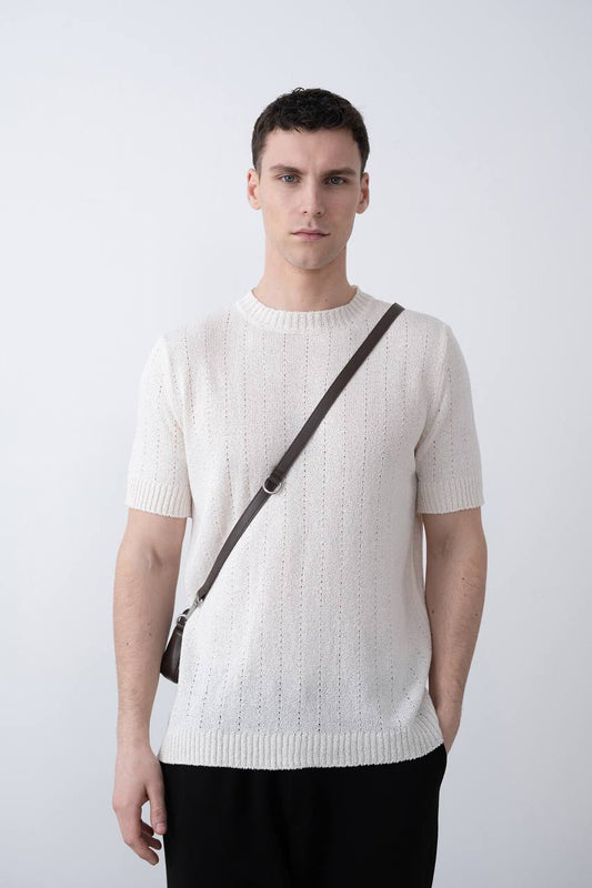 WHITE KNITWEAR